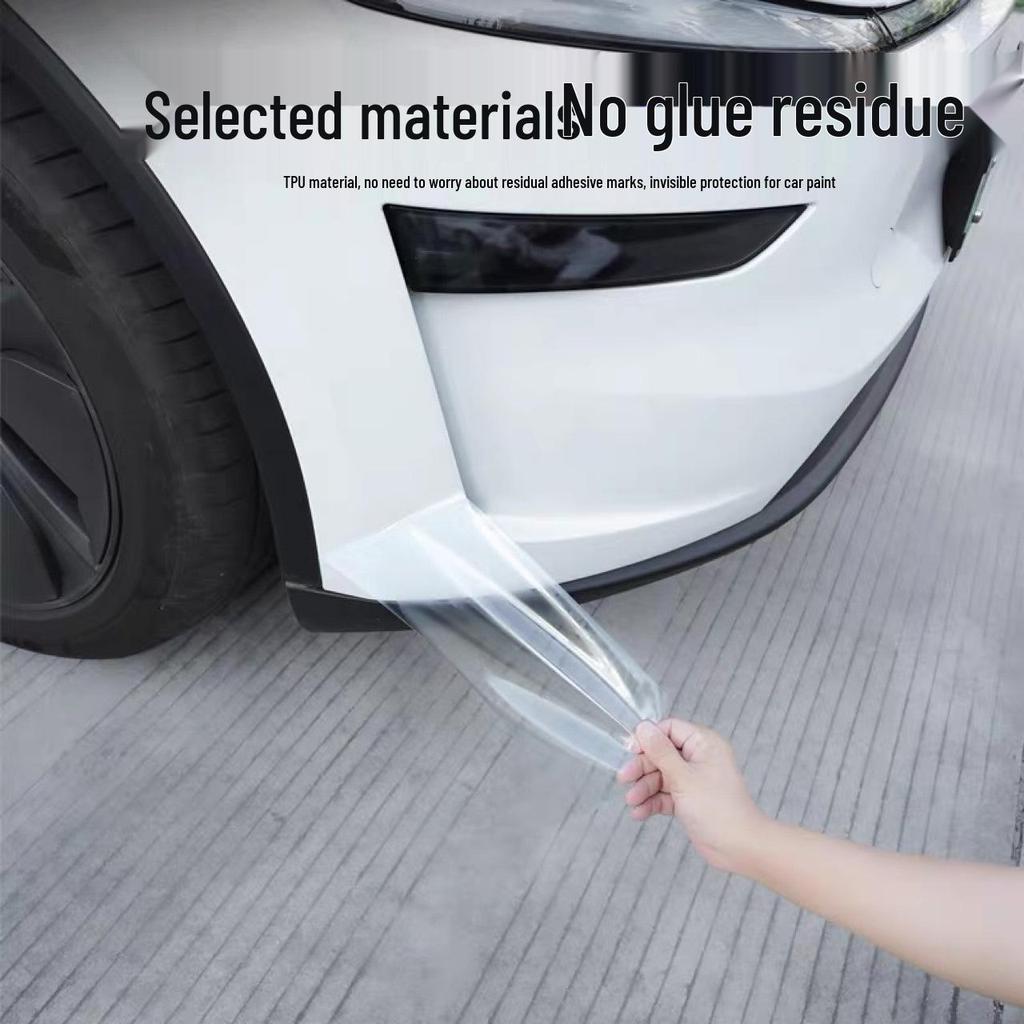 Tesla Model Y/YL Front Bumper TPU Paint Protection Film