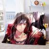 Japanese Anime Cartoon NARUTO Famous Uzumaki Naruto Blanket Soft Home Furnishing Nap Decoration Four Seasons Warm Sherpa Blanket B9