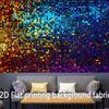 2D Printing LED Stage Lights Backdrop for Performance Photography & Videos