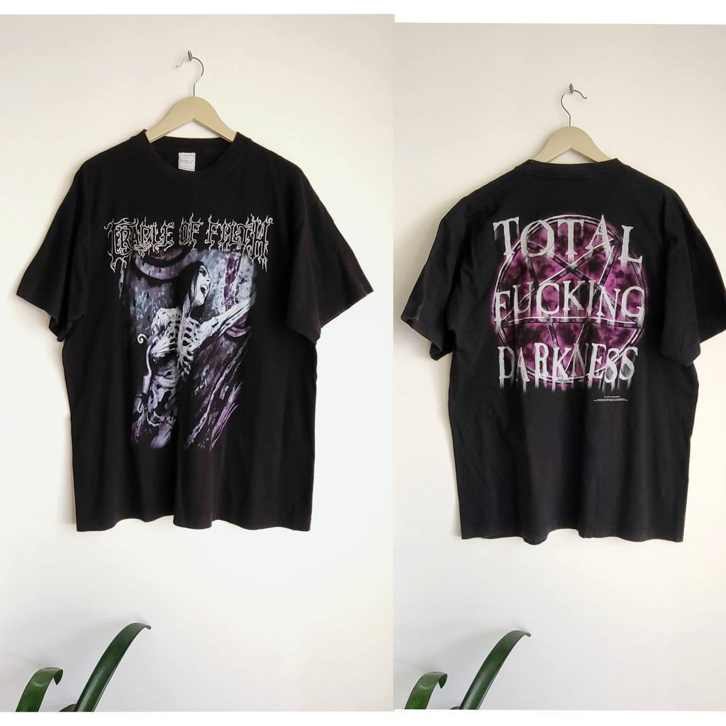 Vintage Cradle Of Filth T-shirt Merch 2000s Black Metal