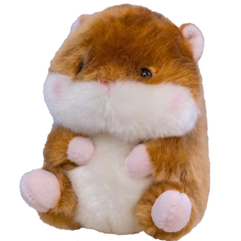Cute Panda Plushie Backpack Pendant & Small Rabbit Hamster Toy