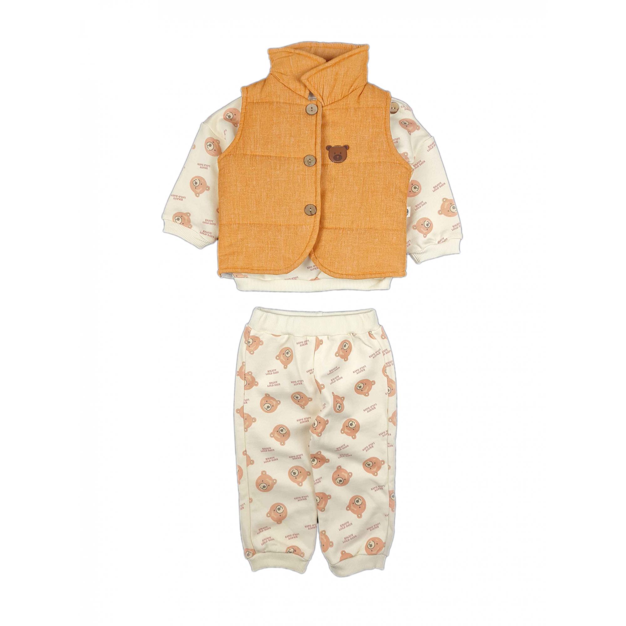 

Сезонный жилет для мальчика Teddy Bear