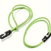 [Durable Rubber] Elastic Mini Luggage Straps | 3pcs | Green & Black Rubber | Durable, Foldable & Cold-Resistant, Secure Fastening | Travel