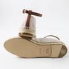 Pristine HERMES Slip-on Indirizzo Van Quatre Faubourg Patch Tower ash Women 37 Used