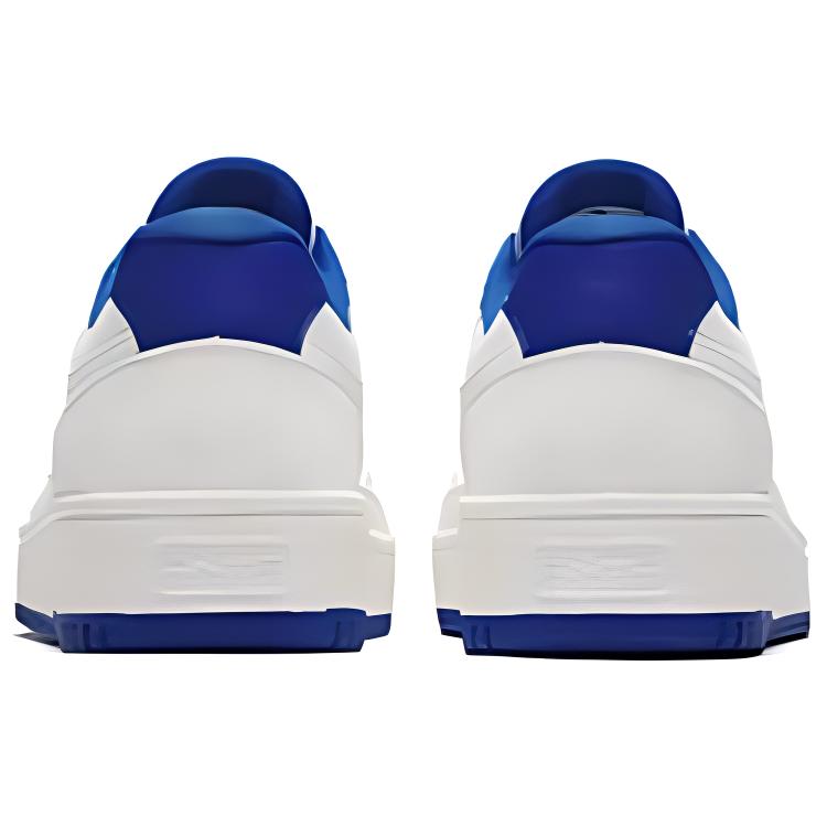 Anta Comfortable Versatile Non-Slip Durable Low-Top Skate Shoes Men sneakers White Blue 912448018-5