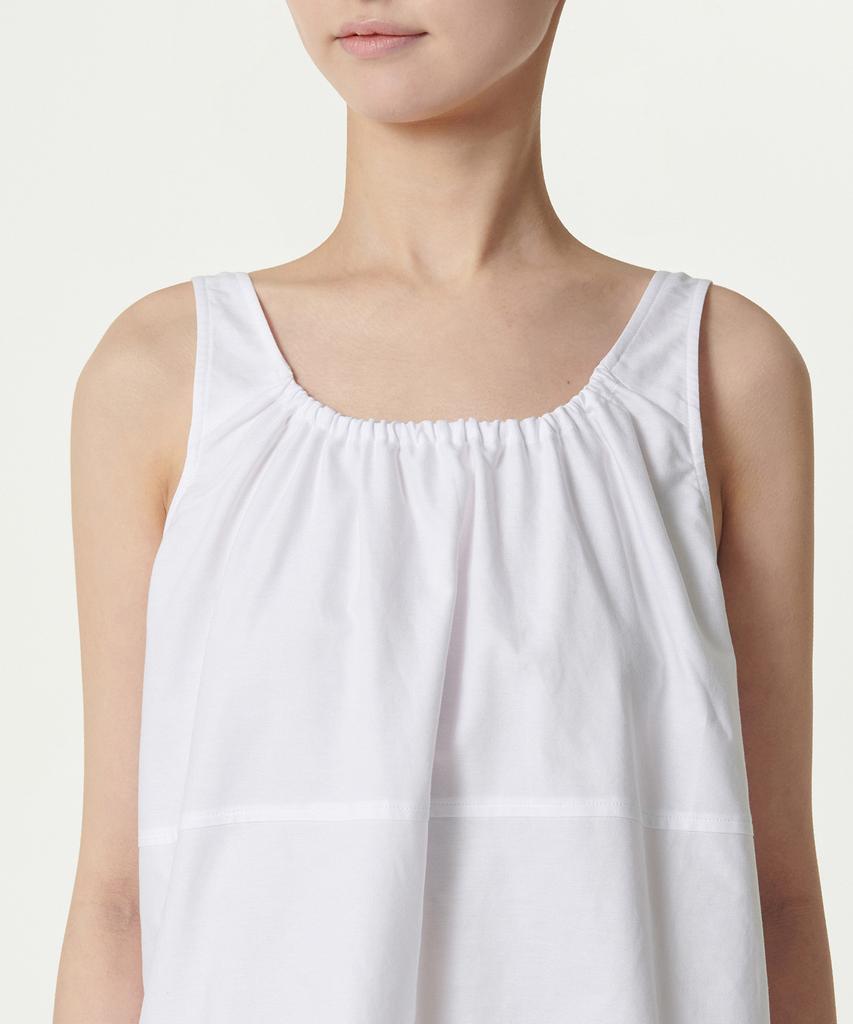 Musinsa Standard Woman Women'S Cotton Tiered Mini Dress [White]