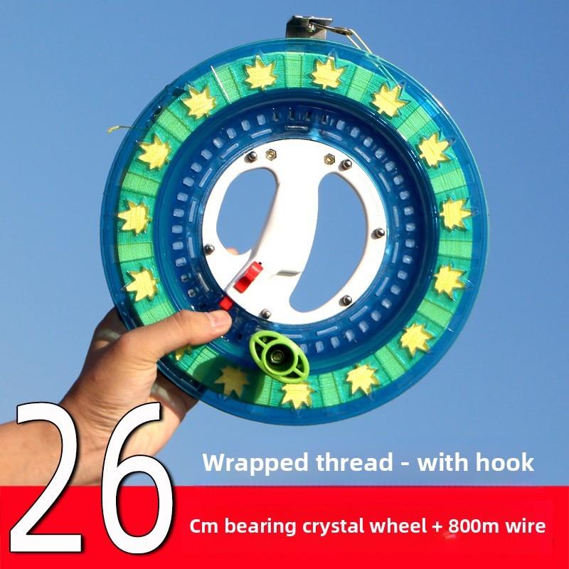 Kite Wheel Color Handheld Adult Children Kite Flying Tool Made Material
