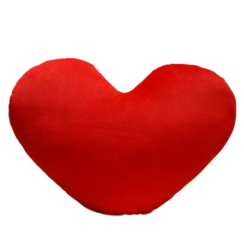 49cm Zoet Pluche Hart Kussen Gevuld Zeg Lief Kleurrijk Pluche Sofa Stoel Decoratie Vriendin Cadeau blue