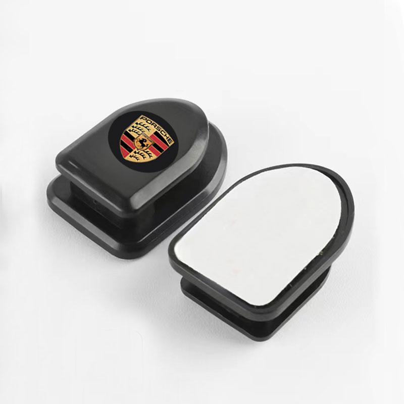 Mini háčiky na auto Čierne samolepiace neviditeľné háčiky Držiak na uloženie do interiéru Pre Porsche Boxster Cayenne Panamera Macan Cayman 911 918 996 917 991