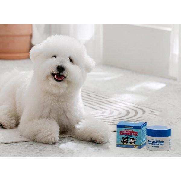 Boom Boompo Pet Ear Cleansing Ear Cleanser Soothing Pad, 90ml, 1 Piece, Korean Pet Shampoo