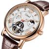 Men Watch Automatic Mechanical Watch Large Dial Luminous Hands Moon Phase Waterproof Tourbillon Skeleton Watches Man Reloj