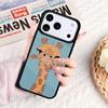 Giraffe Anime Cute Phone Case For IPhone 17 16e 15 14 13 12 11 Pro Max Air Mini Soft Protective Cover