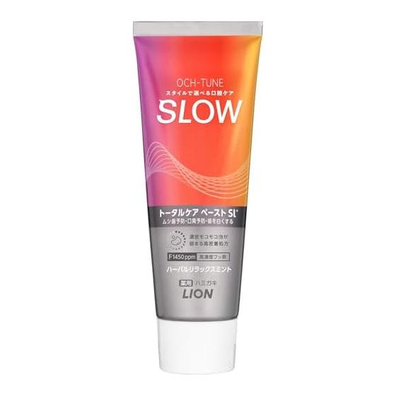 OCH-TUNE [Quasi-drug] Toothpaste SLOW Herbal Relax Mint Toothpaste Highly Concentrated Fluoride (1450ppm) 130g