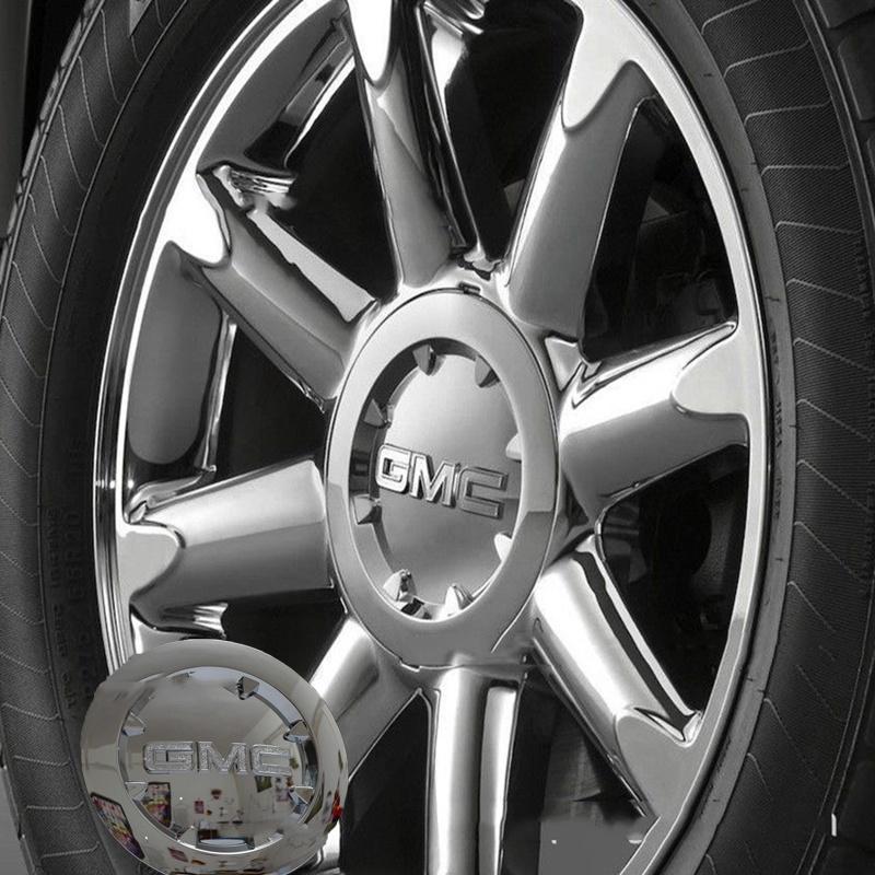 Stylish New Gmc Sierra 1500 Yukon Xl Denali Chrome Center Cap Wheel Hub 20 2007-2012