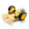 2WD Smart Car Chassis with Line Following and Battery Box (Acrylic Plate)