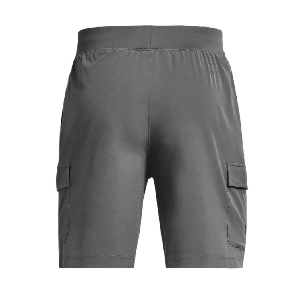 Under Armour Solid Color Simple Soft Stretch Woven Casual Shorts Men shorts Rhinoceros-Gray 1383022-025