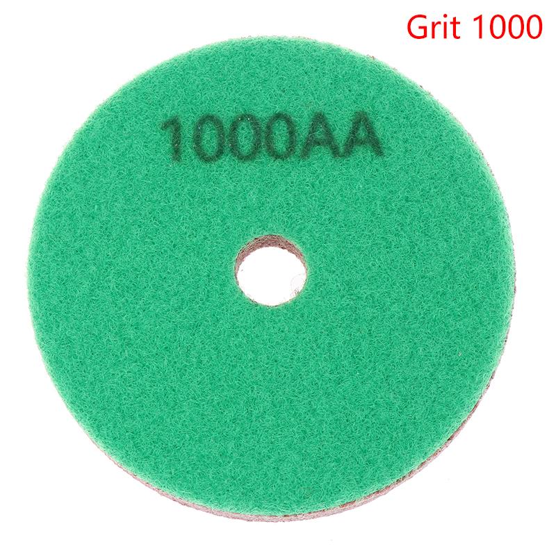 

4-дюймовые губчатые алмазные полировальные диски для гранита, мрамора, искусственного камня, полировки, очистки, шлифовального диска для бетона, полировщика зелёный