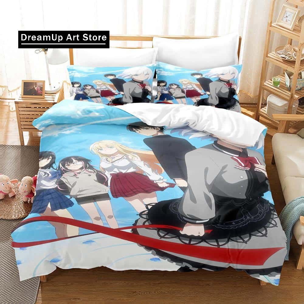 New Anime The Detective Is Already Dead Bedding Set Single Twin Full Queen King Size Bed Set Adult Kid Bedroom Duvet Cover Sets