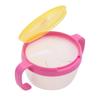 BPA Free Dual handle Spill proof Food Bowl Snack Container for Children Baby Toddlers