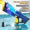 New Electric Water Guns Children Wholesale AutomaticWater Absorption Battery DisplayLarge Capacity Boys' Water PlayToyWater Gun