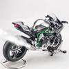 Gift Box Spray 1/6 Scale Kawasaki H2R H2 Racing Motorcycle Alloy Diecast Model Car Collections Hobby Decoration Gifts with Husband Boy