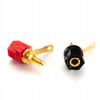 8x BANANA SPEAKER JACKS FOR AMPLIFIER 28mm