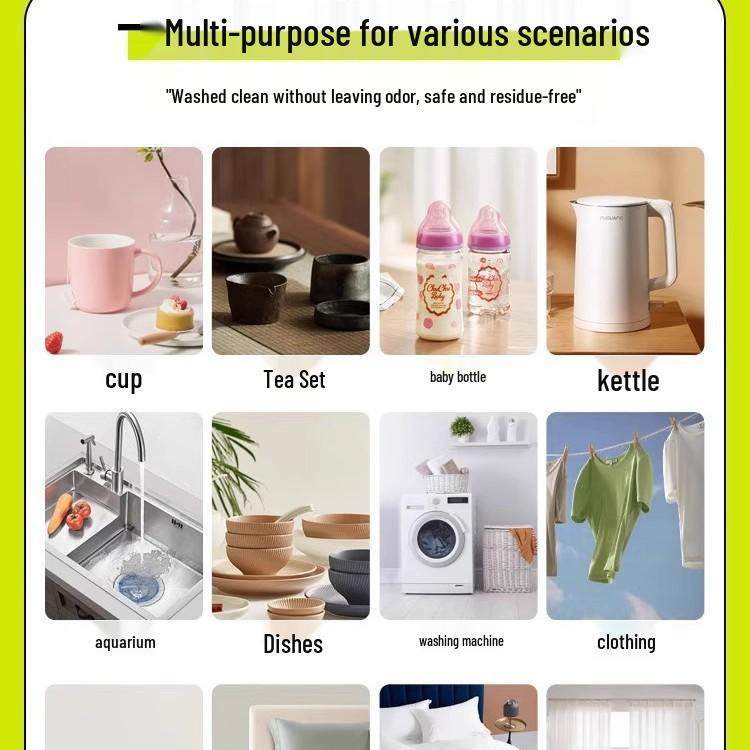 Tablety na čištění čajových šálků od skvrn od kyslíku a vodního kamene