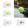 Realistic 3D Ball Hit Car Window Decal Durable PP Glass Sticker Creative Sunproof Waterproof Decor for Car Accessories