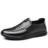 Men's shoes spring new business casual leather shoes men's leather breathable soft-soled dad shoes