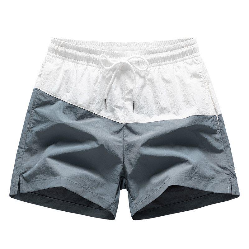 2026 Trendy Two-Tone Ice Silk Quick-Dry Unisex Running Shorts