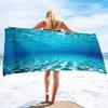 Sea World Beach Towel for Kids, Girl, Boys, Men, Women, Turtle Bath Print Pool Super Soft Plush