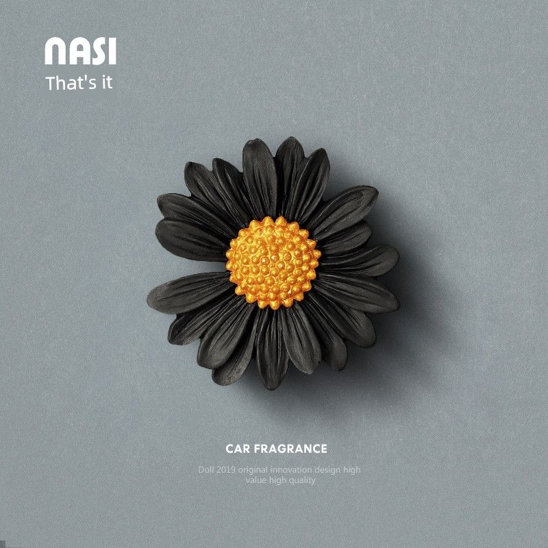 

G-Dragon Daisy Car Perfume Aromatherapy Car Air Vent Decoration Diffuser Stone Ins Car Accessories Tesla Black Daisy