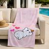 Character Cartoon E-Ebichu Towel Beach Towel, Quick Drying Absorbent Bath Towel For Swim,Gym,Camping,Outdoor Hot