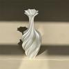 3D Printed 3D Printed Flower Vases Swirl Pattern Nordic Abstract Vase Decorative Vase  Home Decor