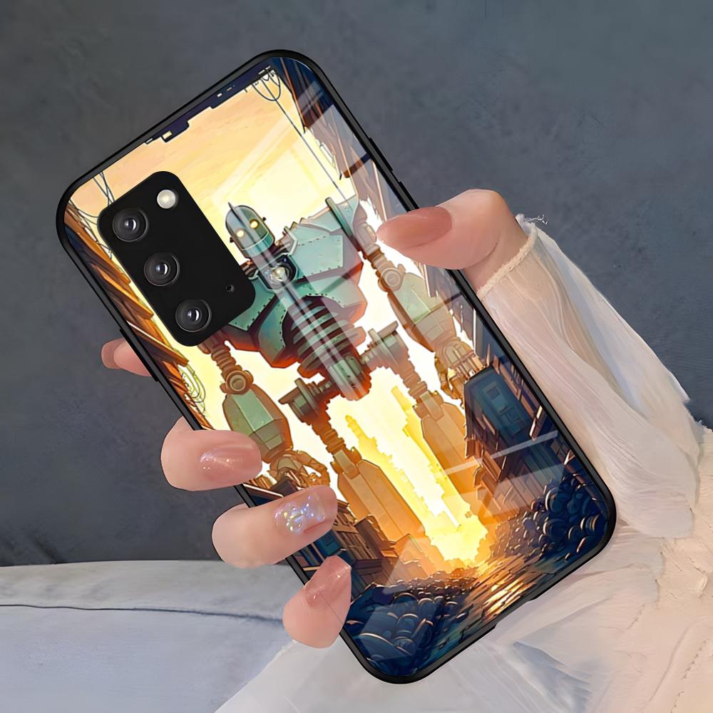 The Iron G-Giant Phone Case For Samsung A25 A13 A33 5G A54 A36 A35 A56 A52 A14 Shockproof Glass Cover