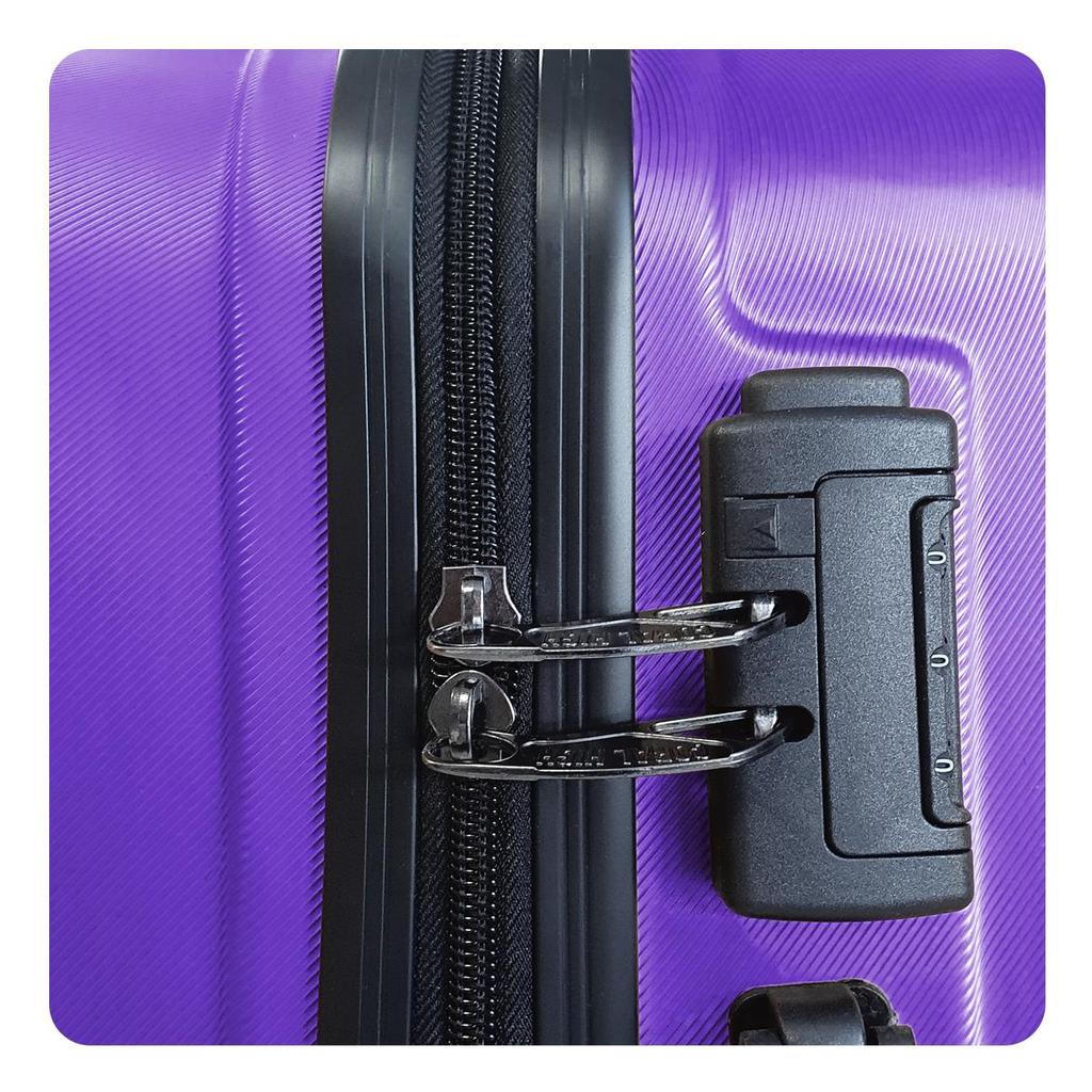 coral high Valiza de dimensiuni mici ABS violet 16451