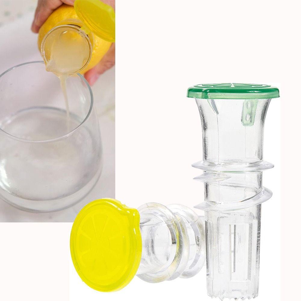 

Easy-to-Use Fruit Juicer Mini Juice Extractor Portable Citrus Squeezer for Cocktails Drinks жовтий