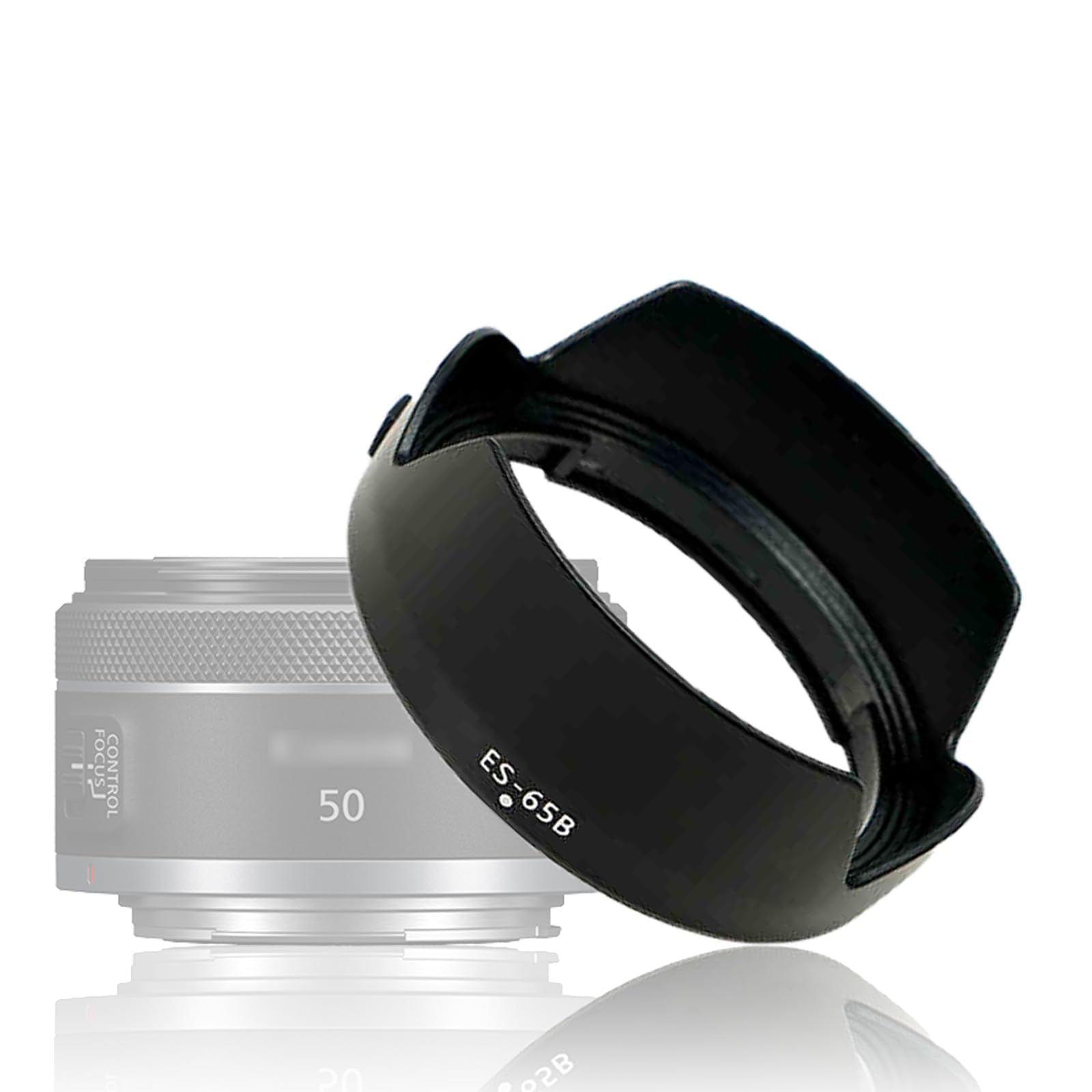 

Canon Lens Hood Compatible with Canon RF 50mm STM Lens ES-65B f/1.8