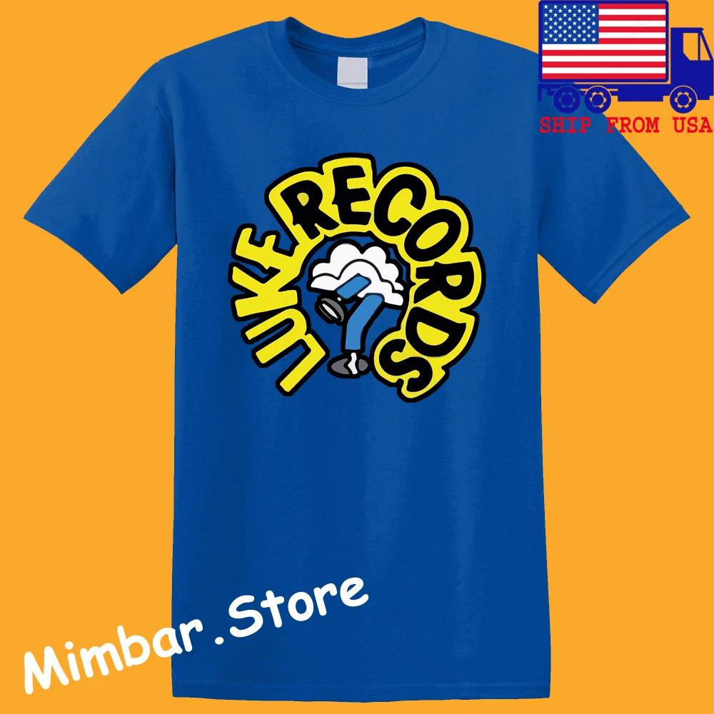 Luke Records Men s Blue Size S-5XL 4XL