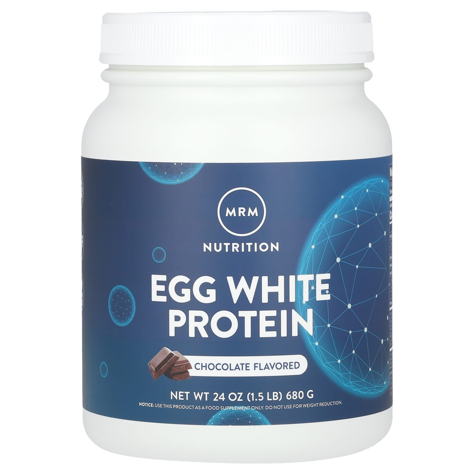 

MRM Nutrition, Natural Egg White Protein, Chocolate, 24 oz (680 g)
