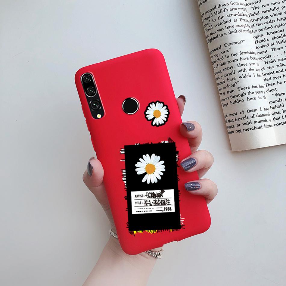 For Huawei Honor 9X STK-LX1 Case Soft Matte Silicon Cute Cat Cactus Cover For Honor 9X Honor9X 9 X Premium Pro Phone Case Bumper