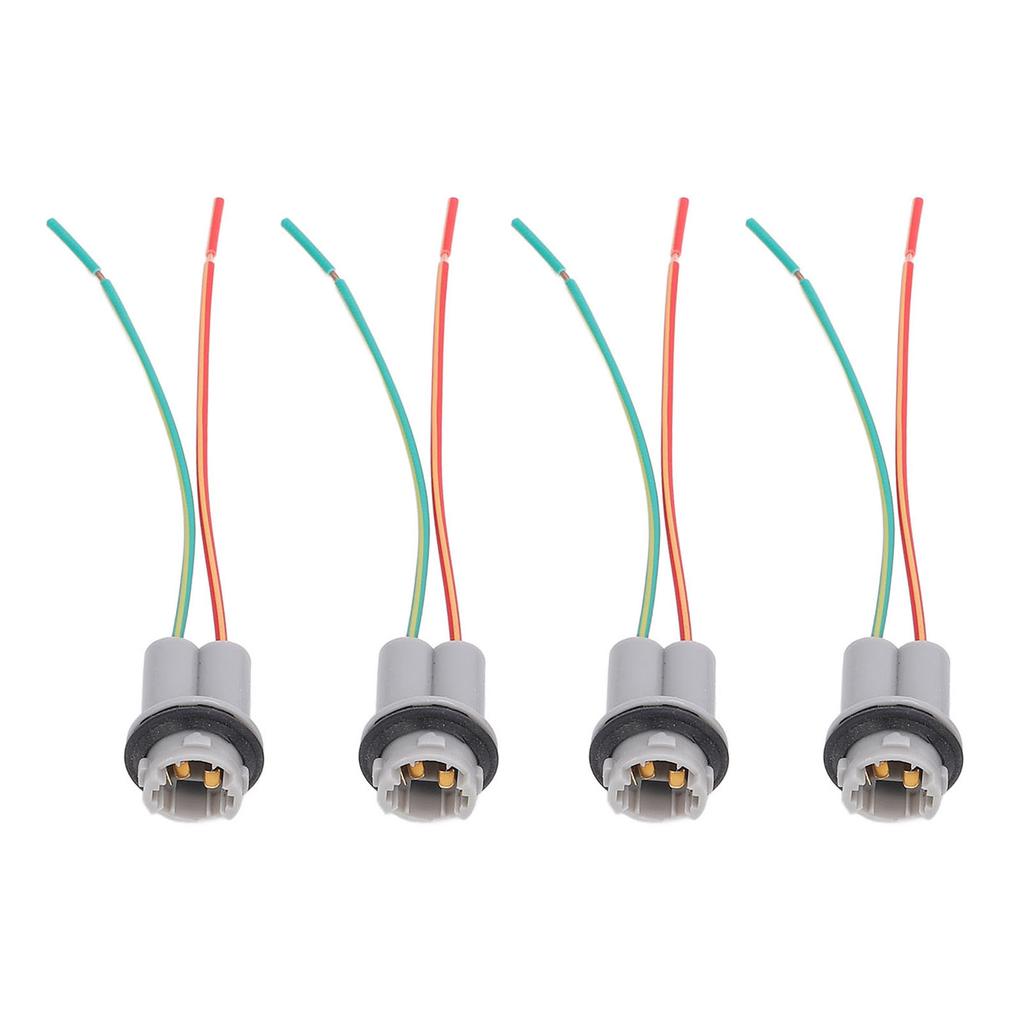 4Pcs Bulb Socket Wiring Harness Socket Connector for Wedge Base 901 902 904 906 908 909 912 914 915 916 917 918 920 921