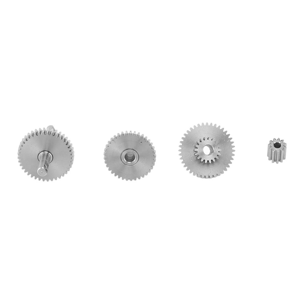 RC Crawler Gear Set Stainless Steel Easy Installation Light Precise RC Transmission Gear for Traxxas TRX4M 1 18 Crawler
