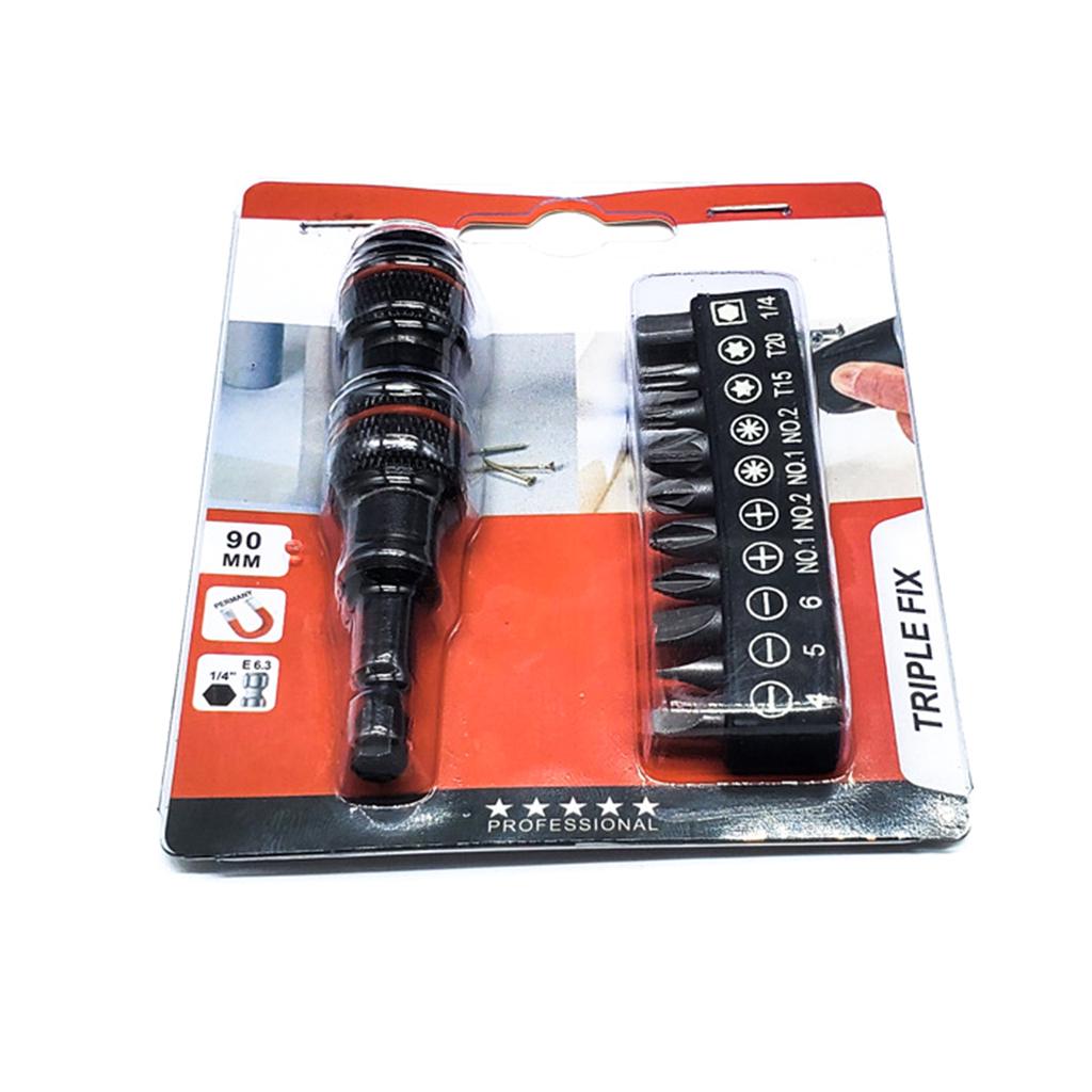 Adjustable Screwdriver Bit Holder Magnetic Quick Change 1/4 Bit Holder Impact Bit Holder Magnetic Tip Bit Holder