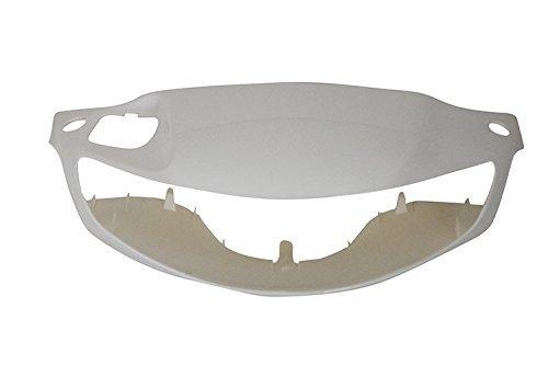 Bike Parts Center Handlebar Cover, White, Model 2, Light Cowl, Exterior, Painted, for Honda Live Dio/ZX AF35 Model 2 with Disc Brakes, 302406