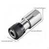 SelfLocking Quick Release Bit Holder | Knurled Grip, Alloy Steel Construction, Hex Shank Adapter,