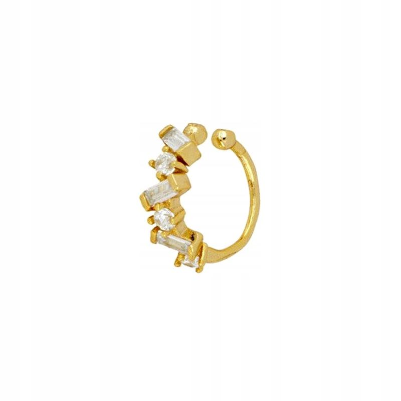 Fashionable Classic Copper Earrings K12 Gold