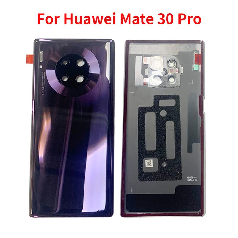 

Оригинальная задняя часть для аккумулятора Huawei Mate 30 Pro Корпус панели задней двери с заменой логотипа объектива камеры
