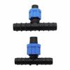 20 pcs DN16,DN20 Barbed Reducing tee Three-way connector Garden Water Connectors Micro Gardening Irrigation Accessories