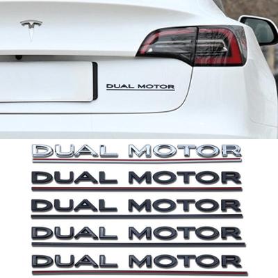 Kompatibilní s Tesla Dual Motor, Model 3, upraveným vozem a zadními odznaky SpaceX.